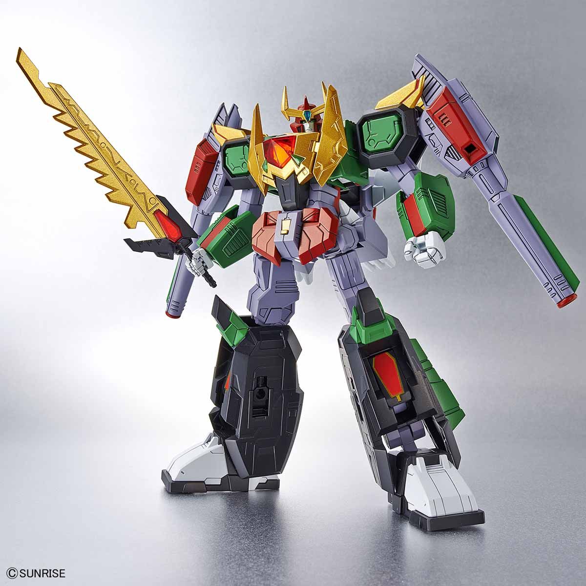 Bandai Hobby HG Eldoran Go-Saurer 1/300 Scale Model Kit - Snap-Together Dinosaur Robot