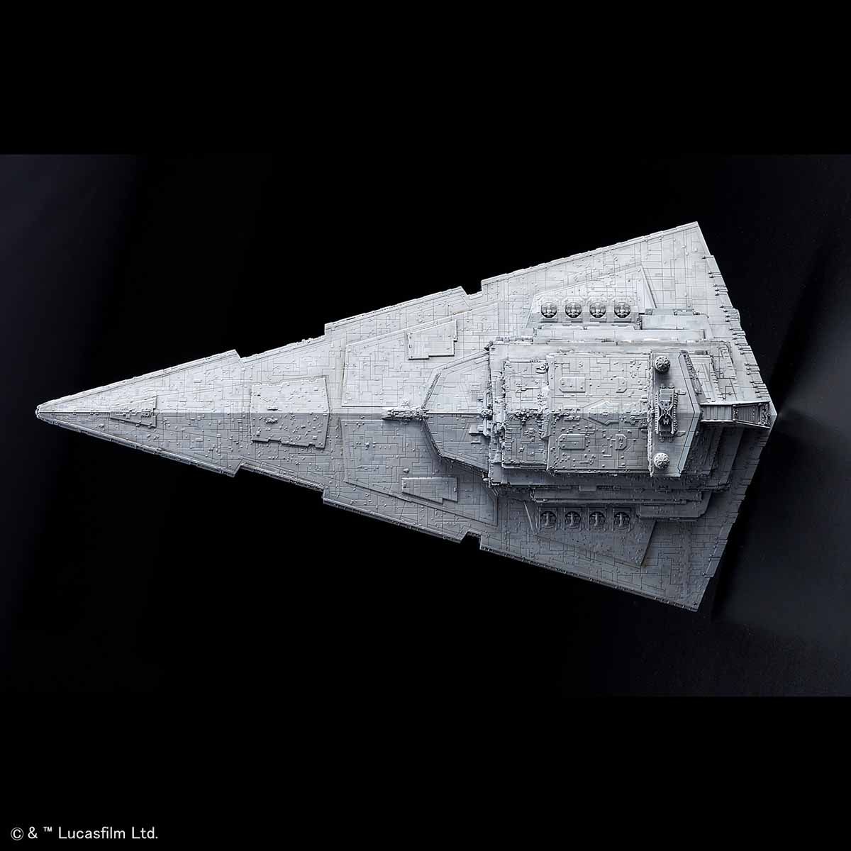 Kit D'éclairage Bandai Star Wars Star Destroyer - Échelle 1/5000 - Modèle Limité à Assembler