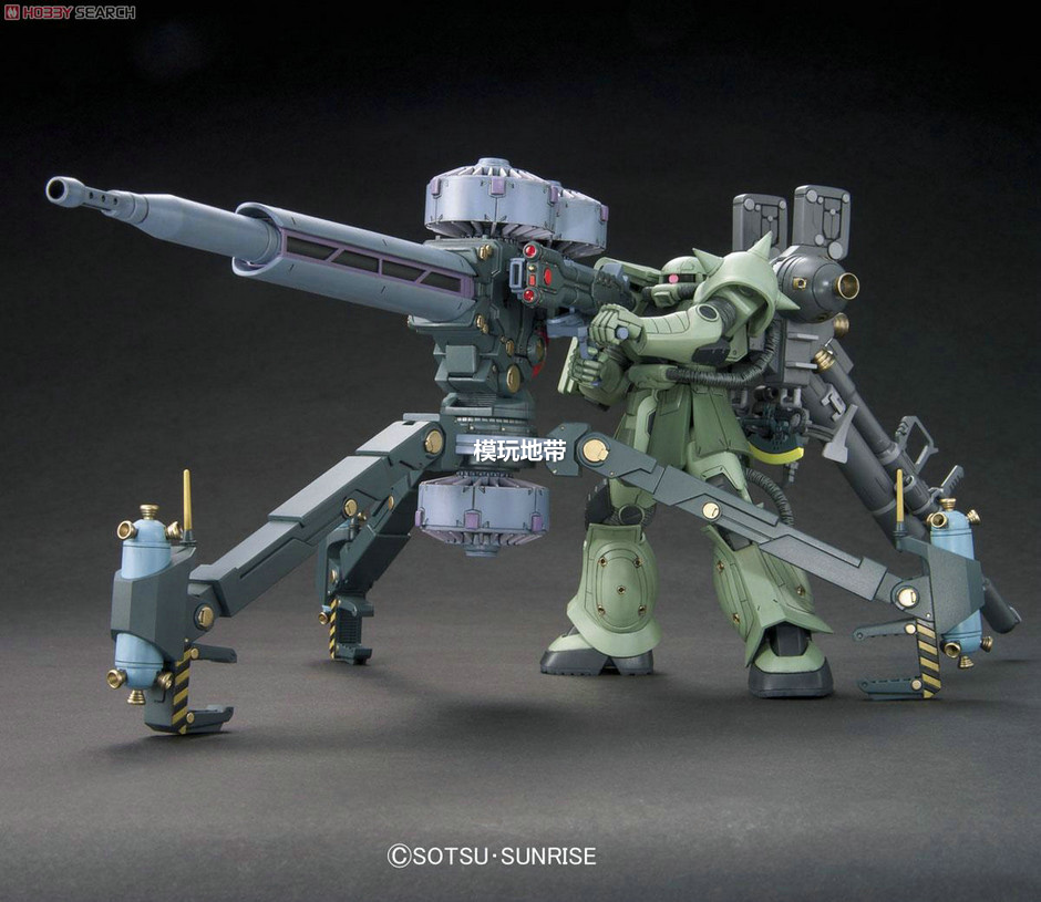 HG MS-06 ZAKU II + BIG GUNセット❗ maxresdefault.jpg