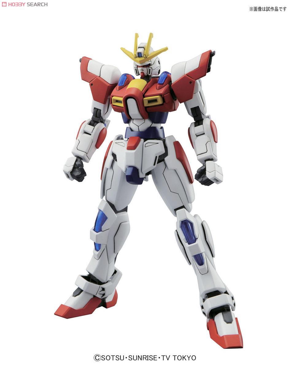 Bandai Hobby HG Build Burning Gundam – Modellino In Plastica Scala 1/144 Da Gundam Build Fighters Try - 4