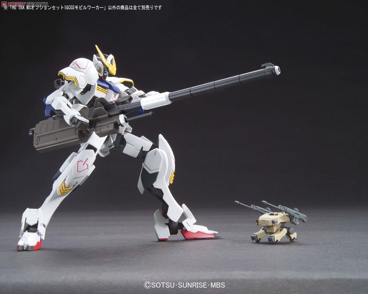 0 Bandai HG Iron Blooded Orphans MS Option Set 1 & CGS Mobil